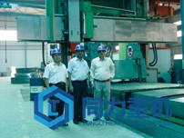 印度客商考察我公司