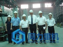 國外客商來我公司考察